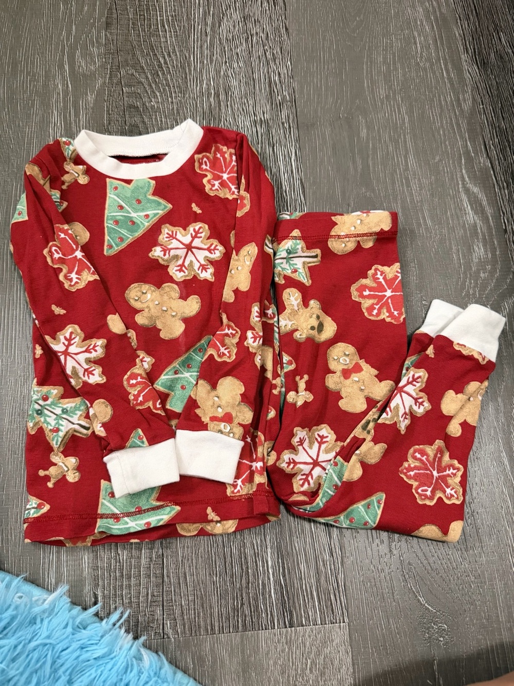 Toddler Holiday Gingerbread Pajama Set